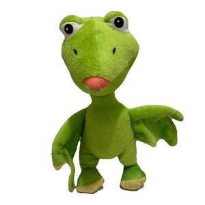 Dinosaur Train Pteranodon 8.5" Plush Green Pterodactyl Toy Factory 2017